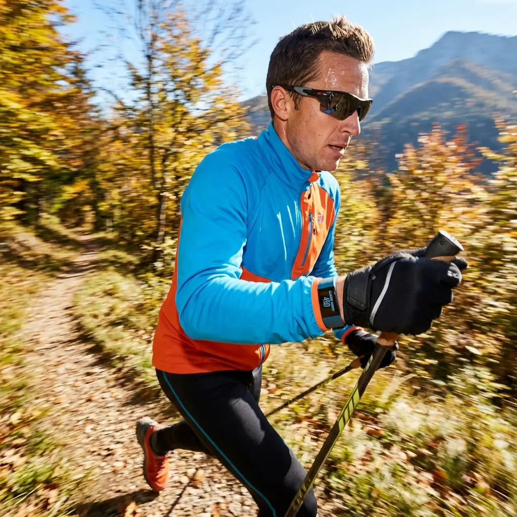 Effektives Abnehmen mit Nordic Walking - Hoher Kalorienverbrauch durch Ganzkörpertraining