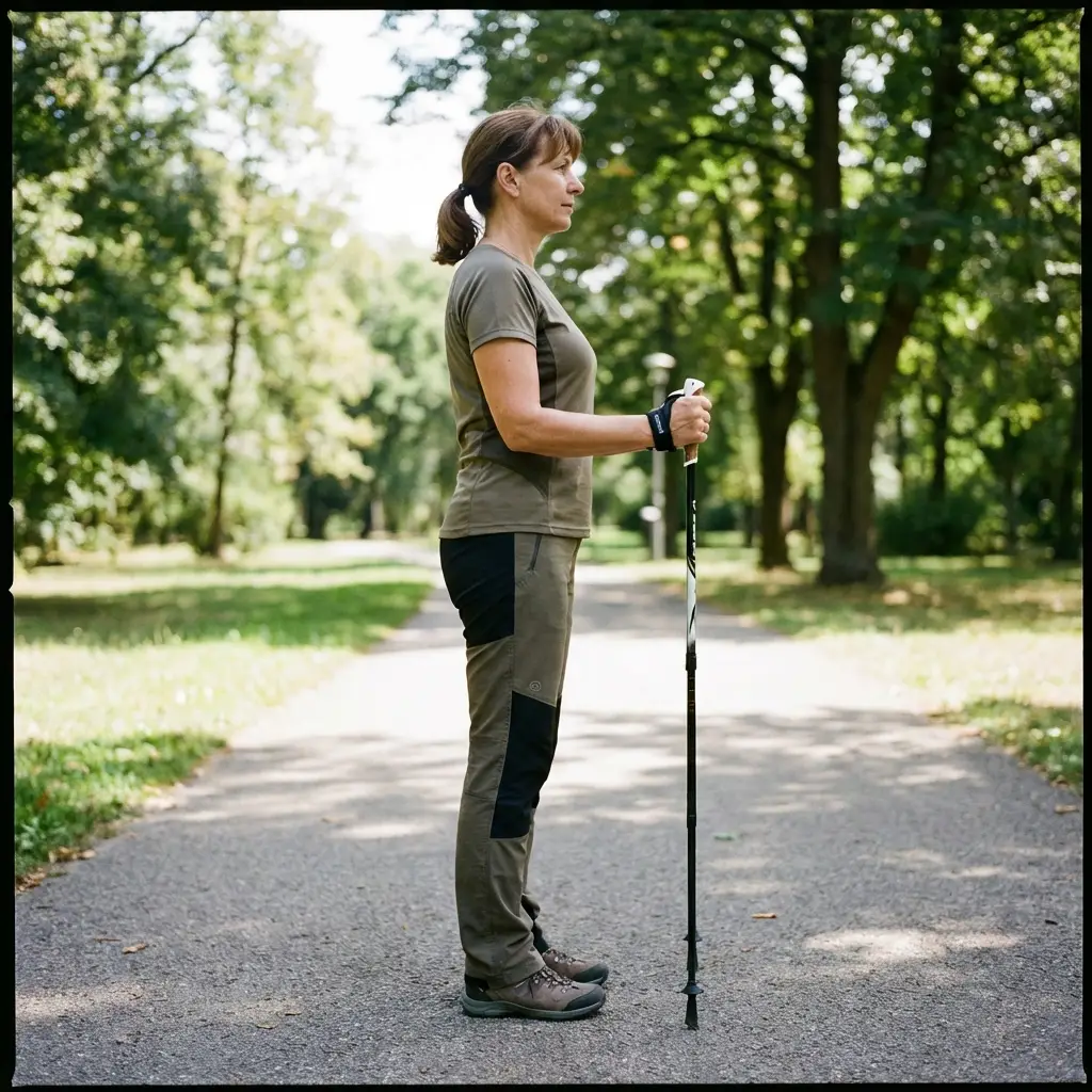Die richtige Stocklänge ermitteln - Der 90-Grad-Winkel-Test zur Überprüfung der Stockgröße